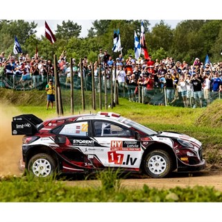 Solido Ford Puma Rally1 - 2024 Rally Latvia - #22 Martins Sesks 1:18 model car