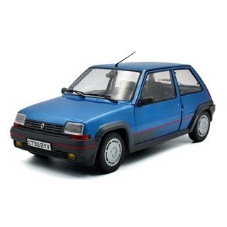 Solido Renault 5 GT Turbo Mk.1 1985 - Alpine Blue 1:18 model car