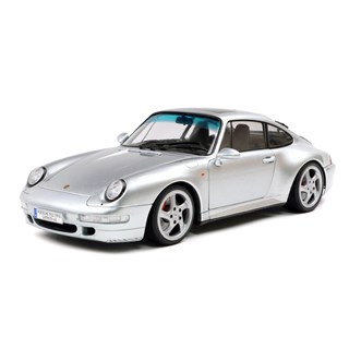 Solido Porsche 911 (993) 4S 1996 - Polar Silver 1:18 model car