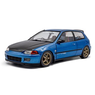 Solido Honda Civic (EG6) 1991 - Cobalt Blue 1:18 model car