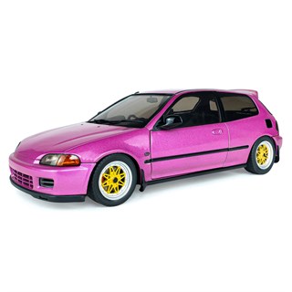 Solido Honda Civic (EG6) 1991 - Pink Metallic 1:18 model car