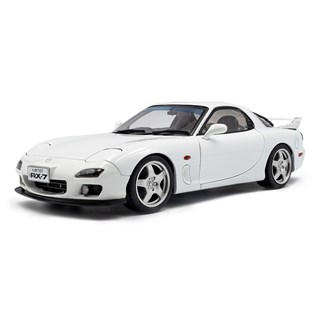 Solido Mazda RX7 FD3RS 1999 - Pure White 1:18 model car