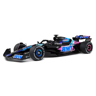 Solido Alpine A524 - 2024 Presentation Car - Black/Blue Livery 1:18 model car