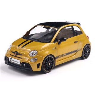 Solido Fiat F595 Abarth 2024 - Yellow 1:18 model car