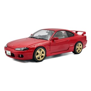 Solido Nissan Silvia S15 SPEC-R Aero 1999 - Flame Red 1:18 model car