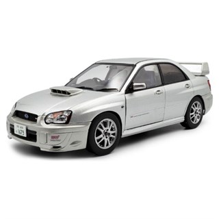 Solido Subaru Impreza WRX STI 2003 - Premium Silver 1:18 model car