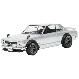 Solido Nissan Skyline 2000 GT-R (KPGC10) Hakosuka 1970 - Silver 1:18 model car