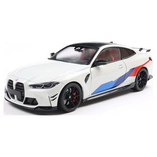 Solido BMW M4 2025 - White w. M Decoration 1:18 model car
