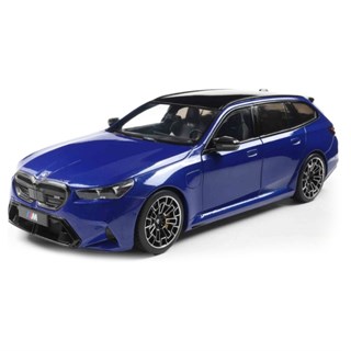 Solido BMW M5 Touring 2024 - Marina Bay Blue Metallic 1:18 model car
