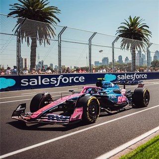 Solido Alpine A525 - 2025 Bahrain Grand Prix - #10 Pierre Gasly 1:18 model car