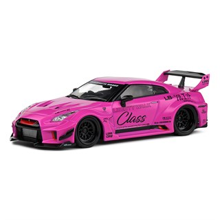 Solido Nissan GT-R R35 LBWK Silhouette 2019 - Purple 1:43 model car