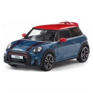Solido Mini Copper John Cooper Works 2023 - Island Blue Metallic 1:43 model car