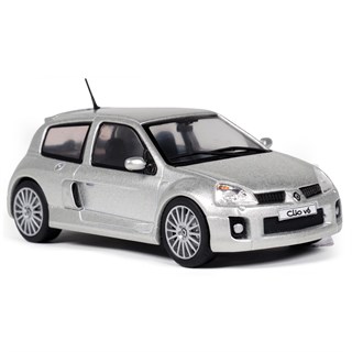 Solido Renault Clio V6 Phase 2 2004 - Titanium Grey 1:43 model car