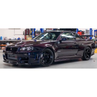 Solido Nissan Skyline GT-R (R34) Z-Tune 1999 - Midnight Purple 1:43 model car