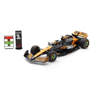 Spark McLaren MCL38 - 1st 2024 Hungarian Grand Prix - #81 O. Piastri 1:12 model car