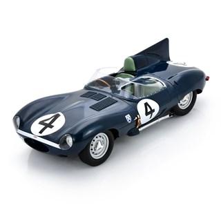 Spark Jaguar D-Type - 1st 1956 Le Mans 24 Hours - #4 1:18 model car