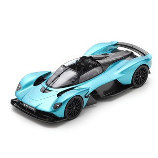 Spark Aston Martin Valkyrie Spider 2024 - Metallic Light Blue 1:18 model car