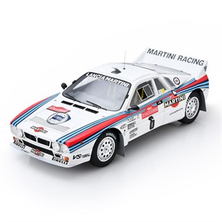 Spark Lancia 037 - 1st 1983 San Remo Rally - #6 Markku Alen 1:18 model car