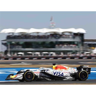 Spark Racing Bulls VCARB 02 - 2025 British Grand Prix - #6 Isack Hadjar 1:18 model car