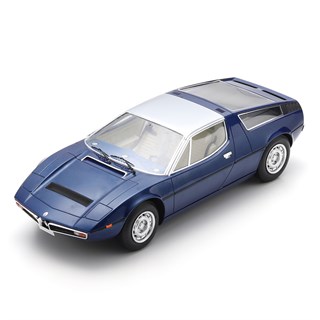 Spark Maserati Bora 1971 - Dark Blue 1:18 model car