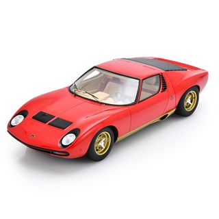 Spark Lamborghini Miura SV 1971 - Red 1:18 model car