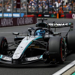 Spark Mercedes F1 W17 - 1st 2026 Australian Grand Prix - #63 George Russell 1:18 model car