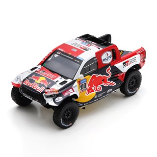 Spark Toyota Hilux - 1st 2023 Dakar Rally - #200 N. Al-Attiyah 1:18 model car