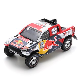 Spark Toyota Hilux - 1st 2022 Dakar Rally - #201 N. Al-Attiyah 1:18 model car