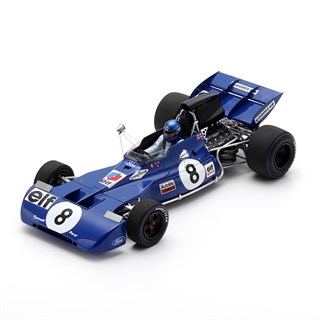 Spark Tyrrell 004 - 1972 French Grand Prix - #8 P. Depailler 1:18 model car