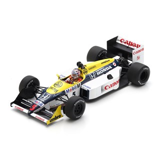 Spark Williams FW11B - 1st 1987 British Grand Prix - #5 N. Mansell 1:18 model car