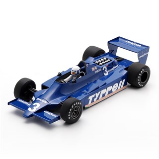 Spark Tyrrell 009 - 1979 Brazilian Grand Prix - #3 D. Pironi 1:18 model car
