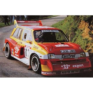 Spark MG Metro 6R4 - 1986 Rally Corsica - #12 Didier Auriol 1:18 model car