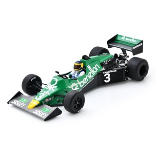 Spark Tyrrell 012 - 1983 Dutch Grand Prix - #3 Michele Alboreto 1:18 model car
