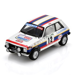 Spark Peugeot 104 ZS - 1978 Rally Portugal - #12 Timo Makinen 1:43 model car
