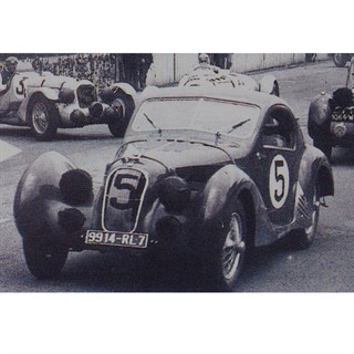 Spark Talbot Lago T 150 SS - 3rd 1938 Le Mans 24 Hours - #5 1:43 model car