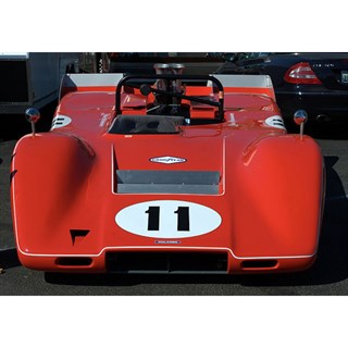 Spark McLaren M12 - 1969 Can-Am - #11 L. Motschenbacher 1:43 model car