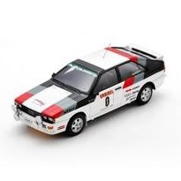 Spark Audi Quattro - 1980 Algarve Rally - #0 Hannu Mikkola 1:43 model car