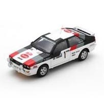 Spark Audi Quattro - 1982 Monte Carlo Rally - #1 Hannu Mikkola 1:43 model car