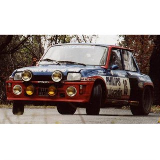 Spark Renault 5 Turbo - 1984 Monte Carlo Rally - #12 B. Saby 1:43 model car
