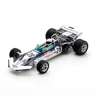 Spark Surtees TS7 - 1971 South African Grand Prix - #28 B. Redman 1:43 model car