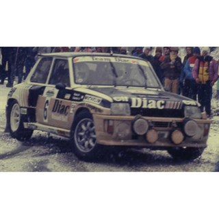 Spark Renault 5 Turbo - 1984 Monte Carlo Rally - #16 F. Chatriot 1:43 model car