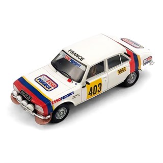 Spark Peugeot 504 - 1st 1979 Codasur Rally - #403 J. Guichet 1:43 model car