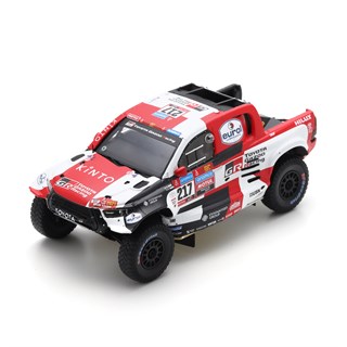 Spark Toyota Hilux - 2023 Dakar Rally - #217 H. Lategan 1:43 model car