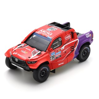 Spark Toyota Hilux - 2023 Dakar Rally - #230 L. Moraes 1:43 model car
