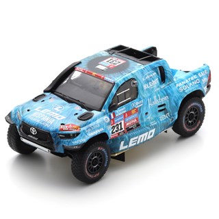 Spark Toyota GR Hilux - 2023 Dakar Rally - #231 Romain Dumas 1:43 model car