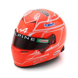 Spark Esteban Ocon Alpine Helmet - 2023 Monaco Grand Prix 1:5