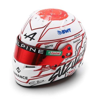 Spark Esteban Ocon Alpine Helmet - 2023 Japanese Grand Prix 1:5