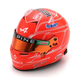 Spark Esteban Ocon Alpine Helmet - 2023 Updated Livery 1:5