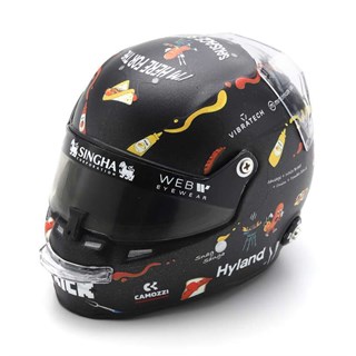 Spark Valtteri Bottas Sauber Helmet - 2024 Australian Grand Prix 1:5