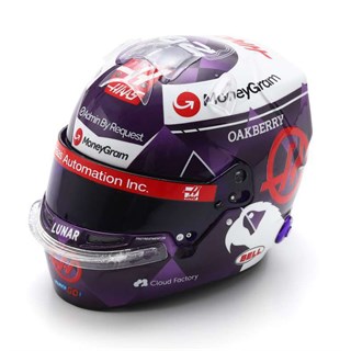 Spark Kevin Magnussen Haas Helmet - 2024 Monaco Grand Prix 1:5